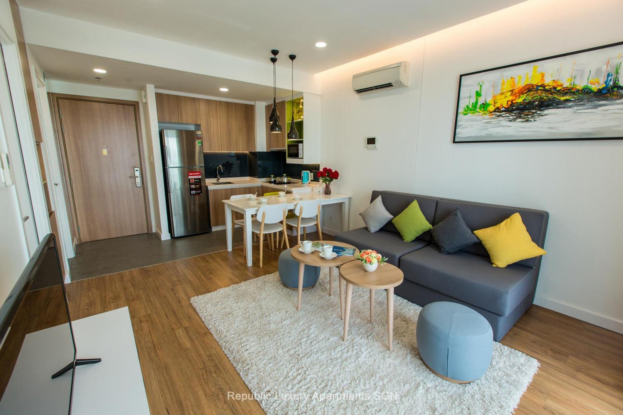 Republic Apartments Saigon Airport Ho Şi Min Dış mekan fotoğraf