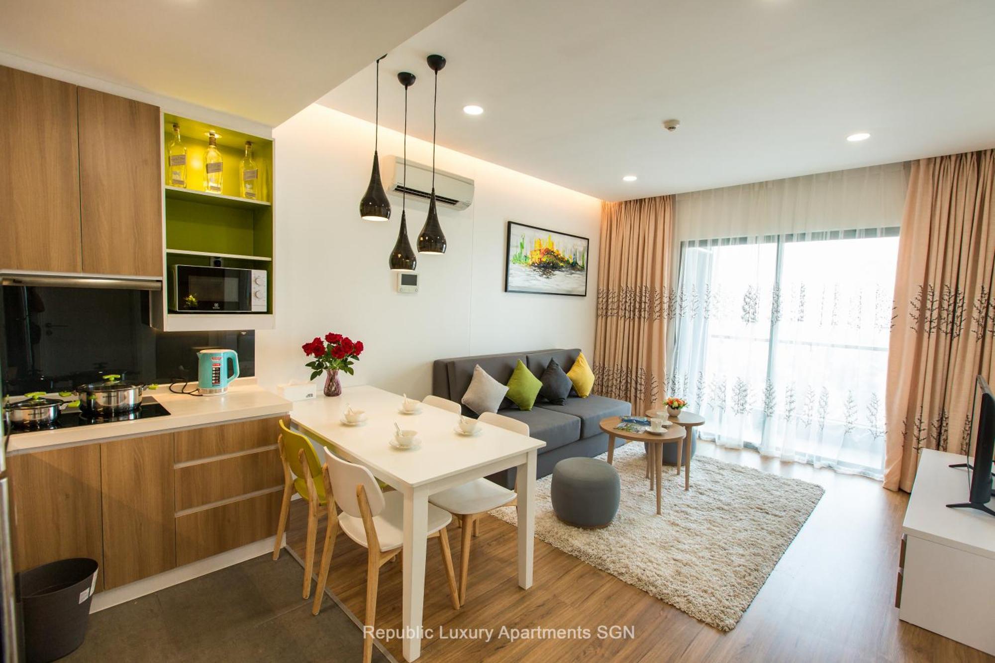 Republic Apartments Saigon Airport Ho Şi Min Dış mekan fotoğraf